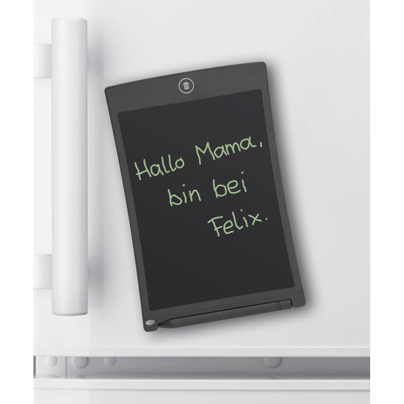 WEDO tablette d'écriture et de dessin, 8,5 pouces, noir, LCD